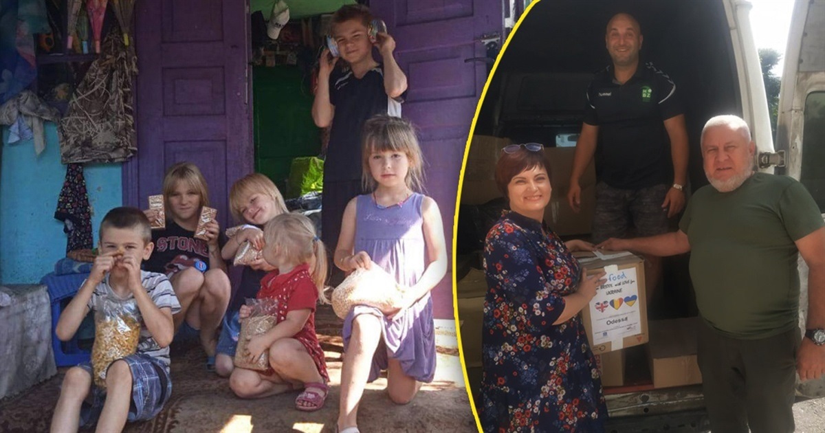 У Переяславі сиротам та родинам у складних життєвих обставинах передали продукти, одяг і взуття