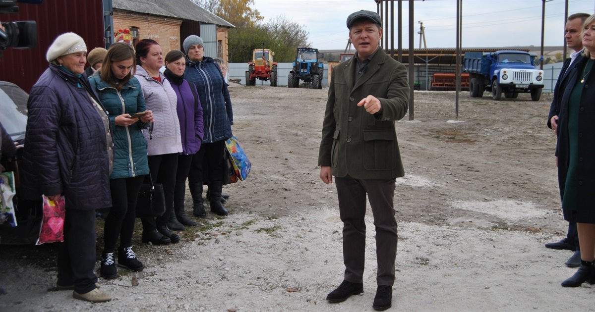 Городоччину відвідав Ляшко