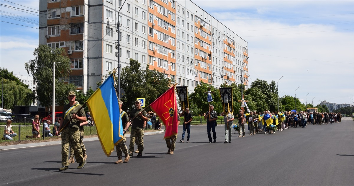 На щиті повернувся додому Герой Віталій Берковський. Така страшна ціна наближення перемоги