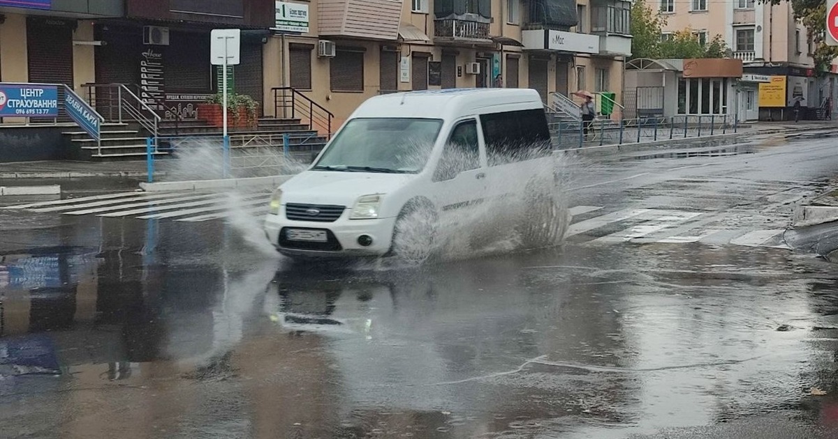 Пік негоди в Ізмаїлі очікується 8 жовтня