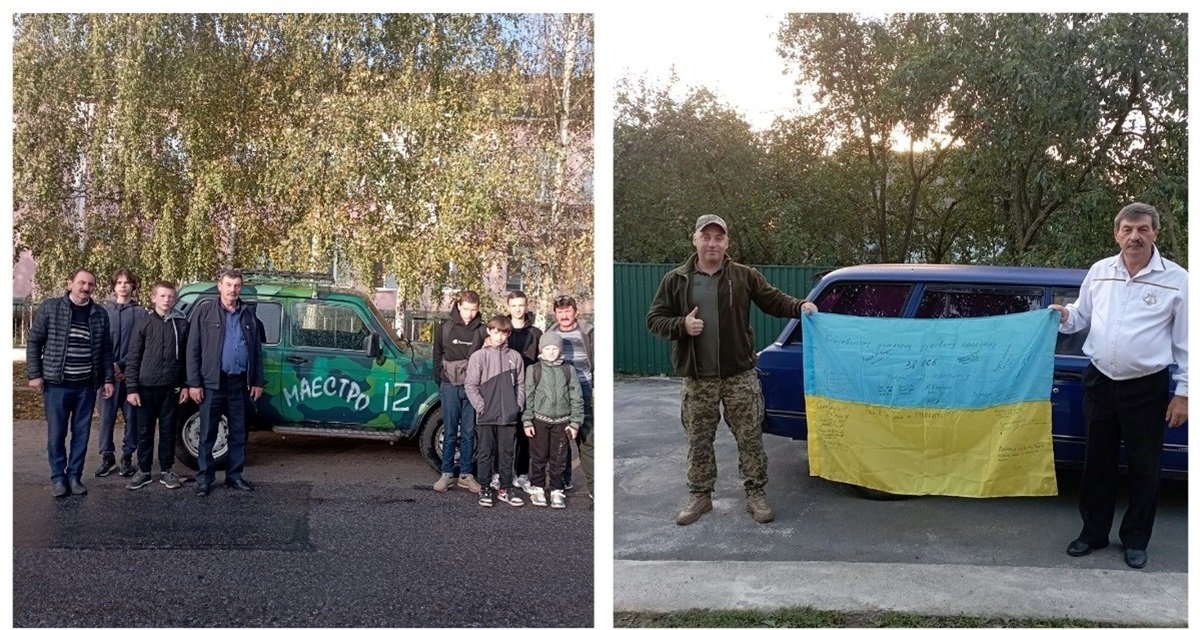 Ще два авто придбали музиканти з Браїлова для захисників: «Маестро» на захисті держави