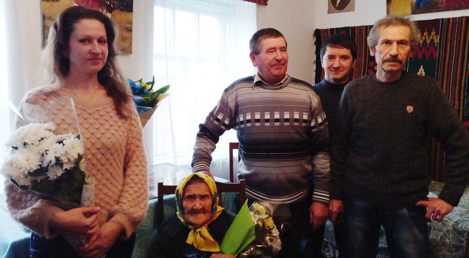 У Гришиному 100-річчя відзначила Варвара Парамонова 