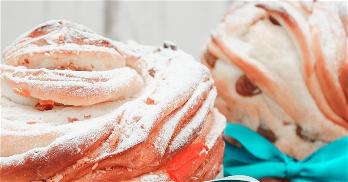 Неймовірно смачна паска"Краффін" з шоколадною прослойкою