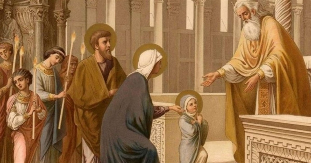 21 листопада – Введення у храм Пресвятої Богородиці