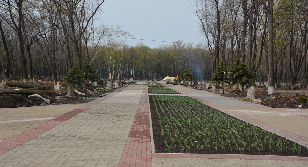 Парк «Ювілейний»: реконструкція продовжується