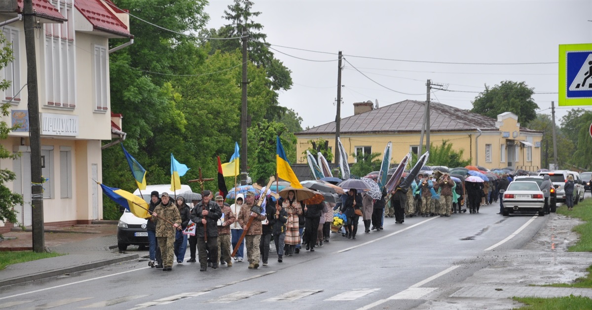 У нагірянській землі знайшов вічний спочинок син Полісся – воїн-Герой Голяка Олександр