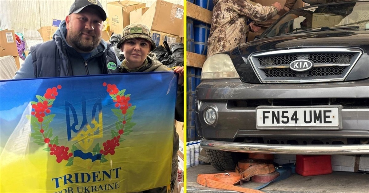 Переяслав отримав першу фуру допомоги з Великої Британії: техніка, медикаменти, речі, їжа