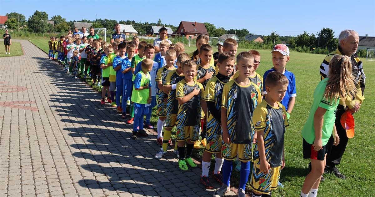 Варашани відроджують дитячий футбол у Вараському районі – організували турнір