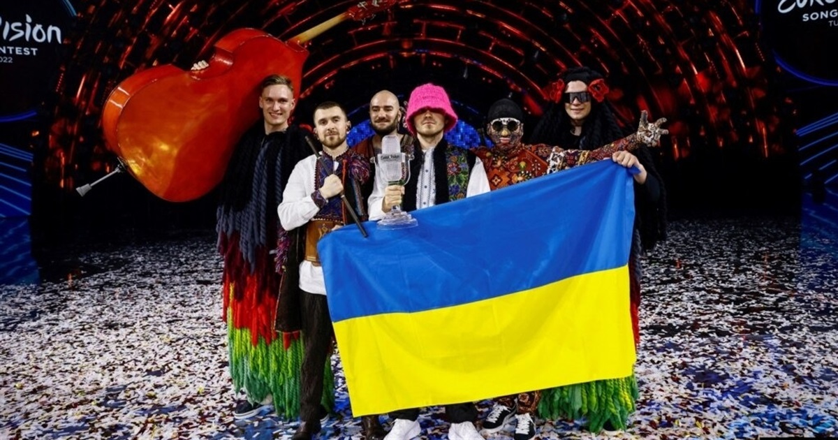 Kalush Orchestra тріумфально переміг на "Євробаченні-2022"! УКРАЇНУ вітає весь світ!