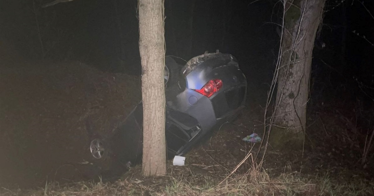 На Переяславщині 18-річний водій авто з’їхав у кювет і перекинувся: хроніка поліції