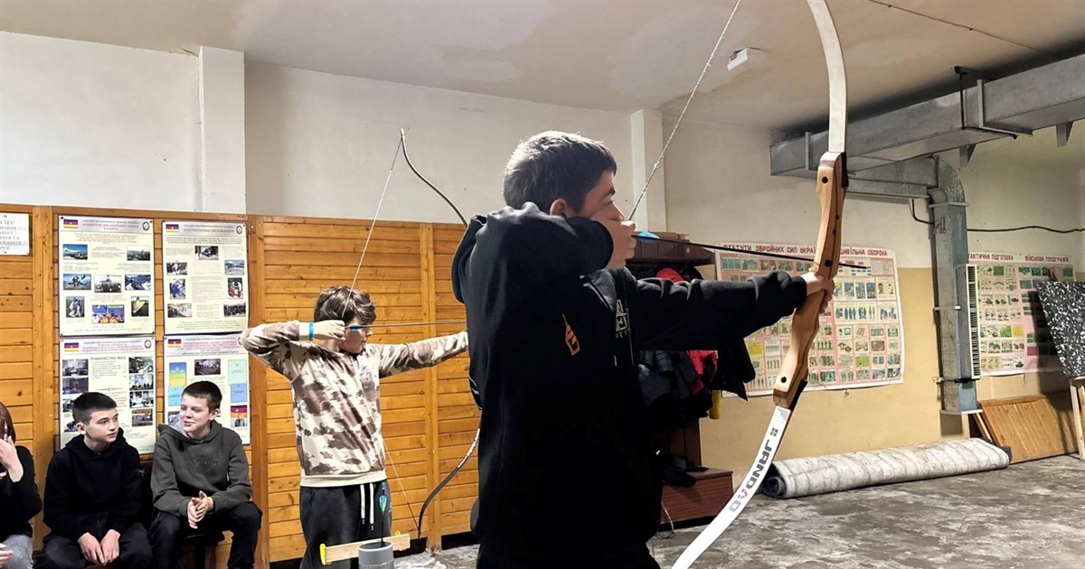 У Звягелі вперше відбулися змагання зі стрільби з лука