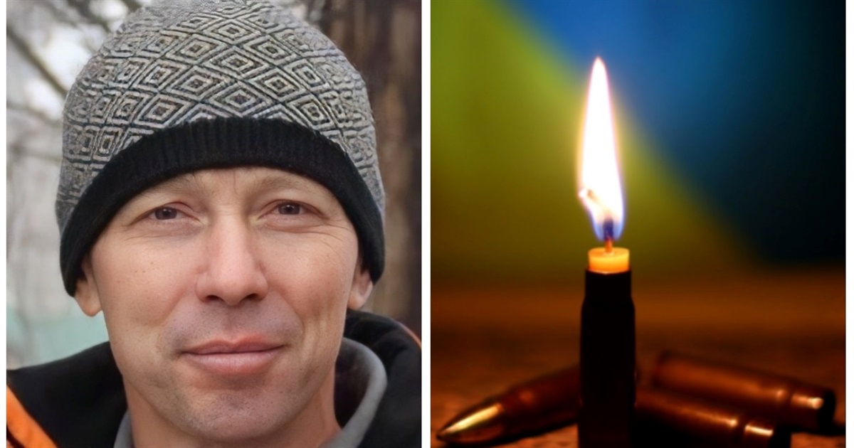 На війні росії проти України від вибуху ворожого снаряду загинув жмеринчанин Віталій Вовк