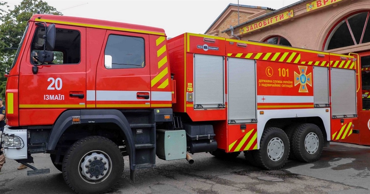 Автопарк измаильских спасателей пополнился новой техникой