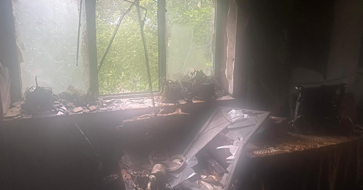 Ранкова пожежа у Кагарлику - горіла квартира по Світанковій