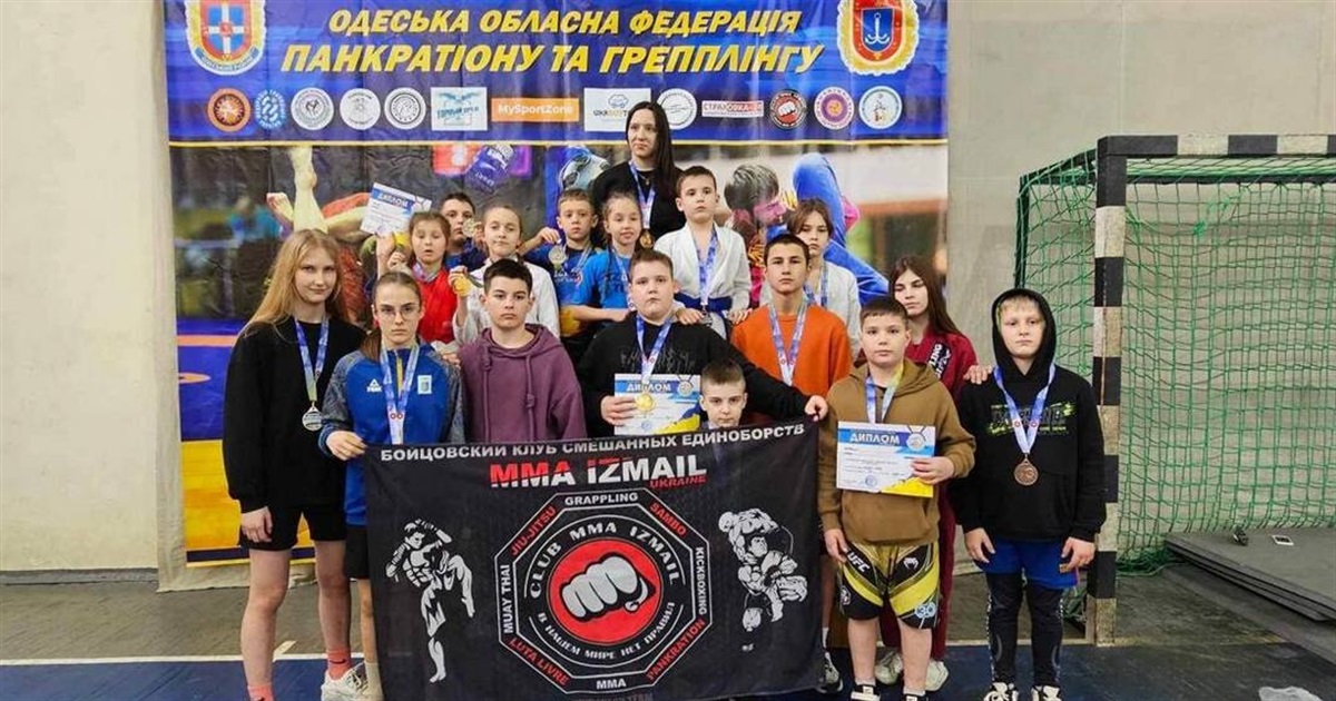 Ізмаїльчани завоювали медалі на чемпіонаті області з греплінгу