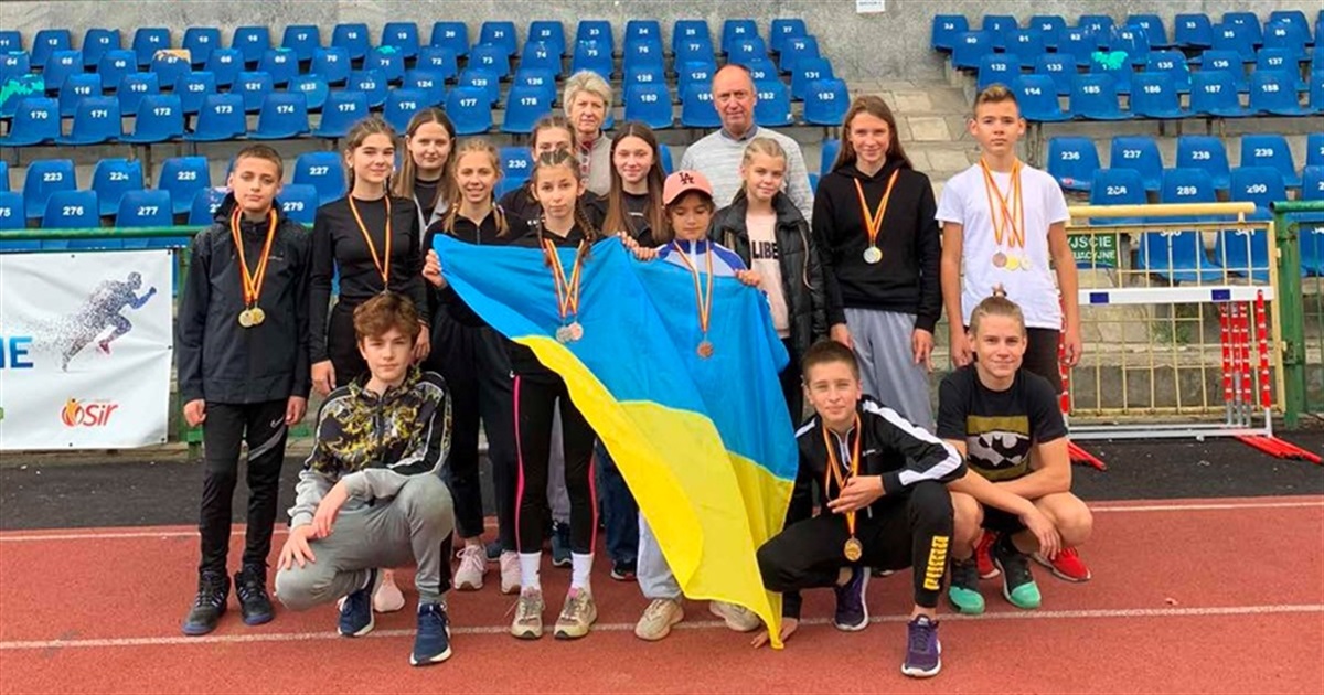 Вихованці Червоноградської ДЮСШ №2 серед кращих у змаганнях з легкої атлетики у польському Замості