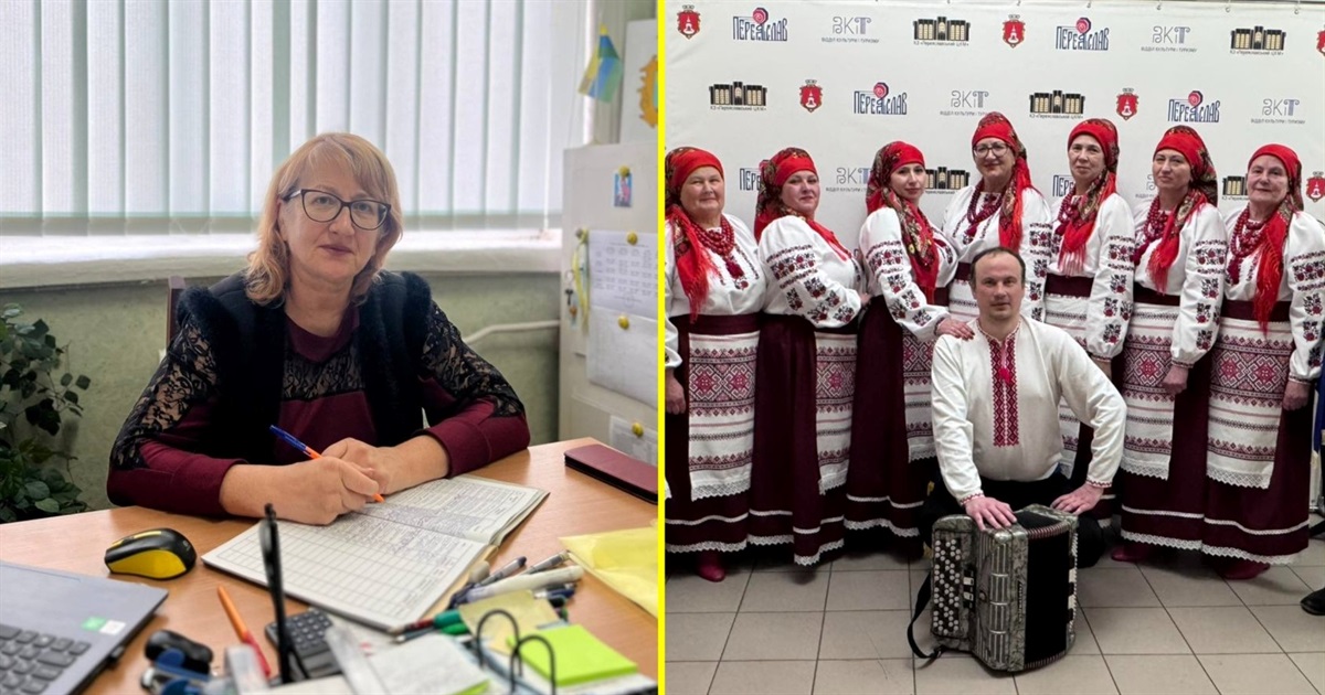 Людмила Аронська могла би співати у хорі Верьовки, але обрала вчительство: у школі понад 40 років