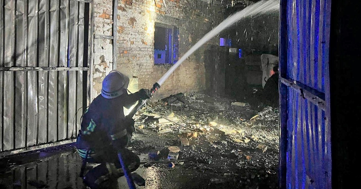 На Переяславщині сталася пожежа на території сільськогосподарського підприємства
