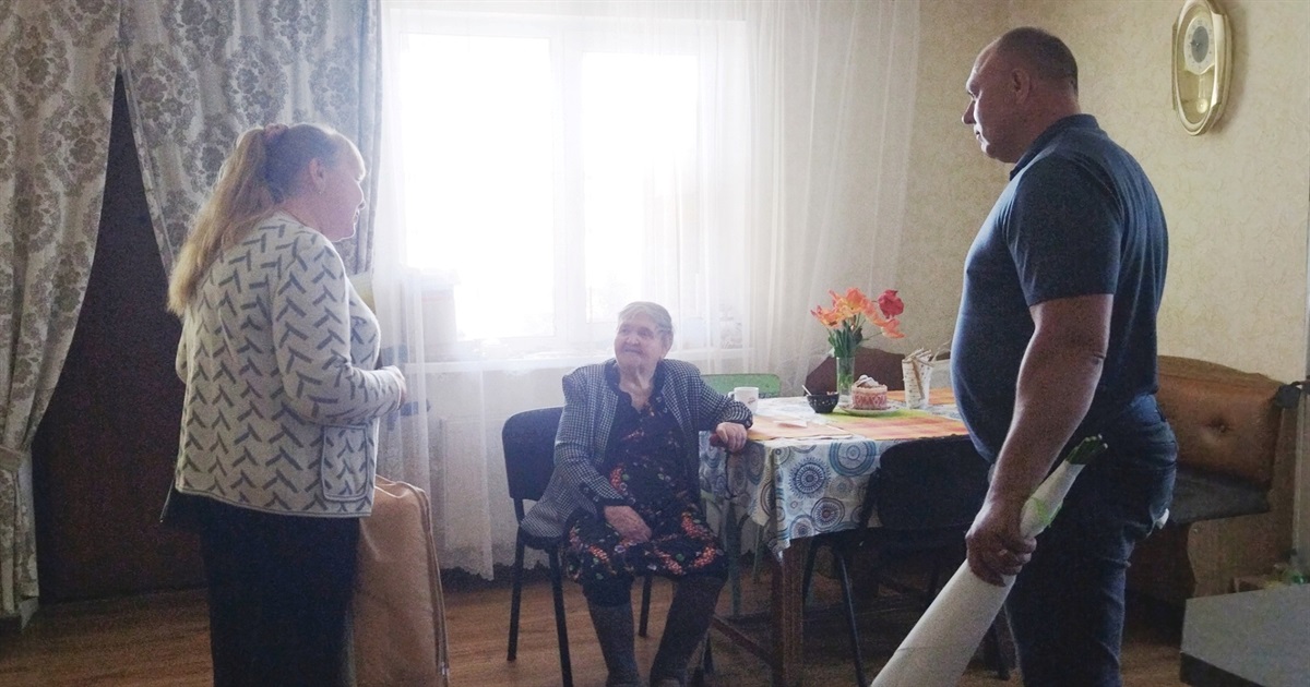 Євгенія Нагаєць із Дем'янців відзначила 100-річний ювілей: вітання від усієї Переяславської громади