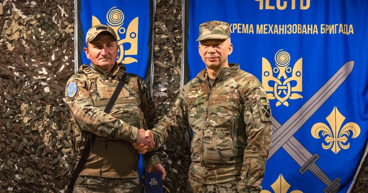 Пройшов іспит на міцність поблизу Покровська: Головнокомандувач нагородив Валерія Присяжнюка