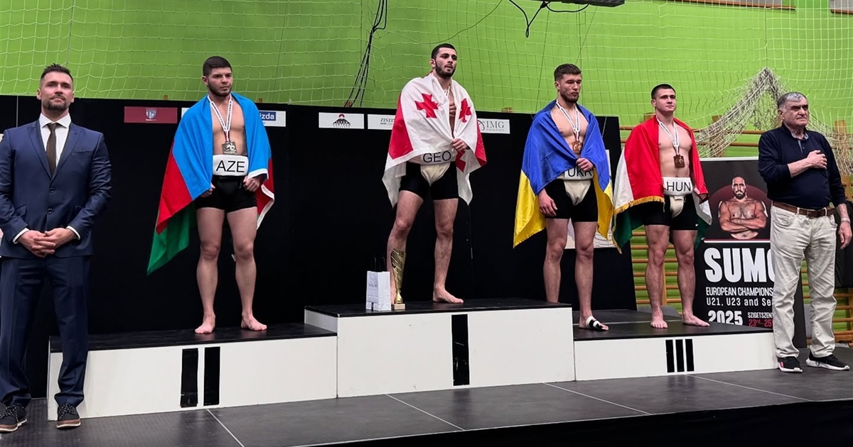 Студенти з Переяслава Лілія Соха та Артем Горденко – призери Чемпіонату Європи з сумо
