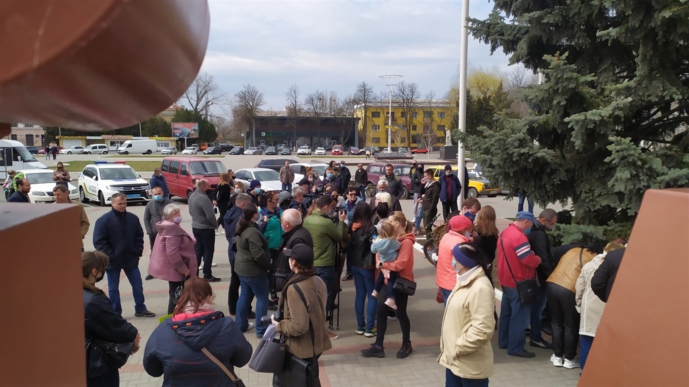 В Измаиле митинговали против бездействия полиции в ромском вопросе (видео)