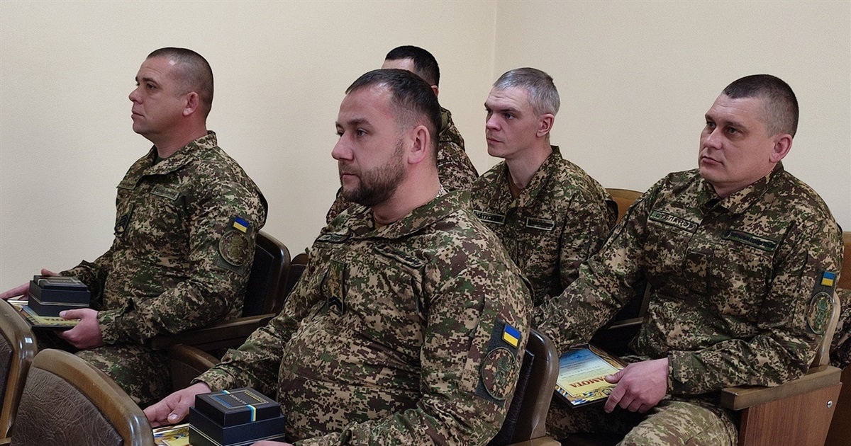 В Ізмаїлі привітали нацгвардійців