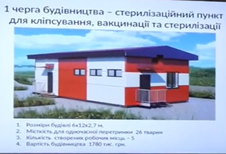 Від пункту стерилізації – до притулку для безхатніх тварин