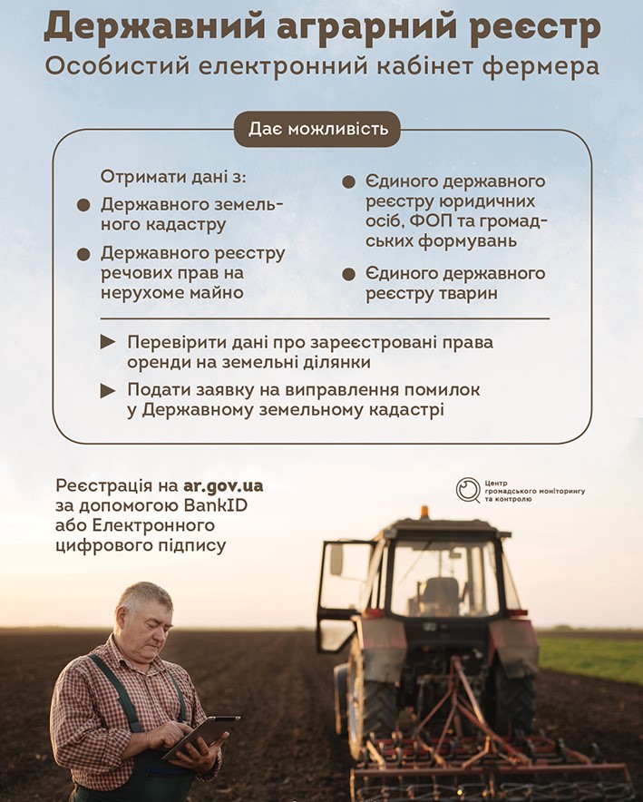 Агродопомога по-новому: реєстр фермерів та онлайн-заявки