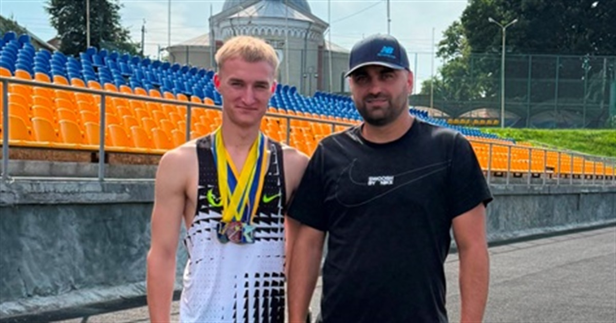 Валентин Пилипик здобув золото Чемпіонату України з легкої атлетики серед юнаків 2008