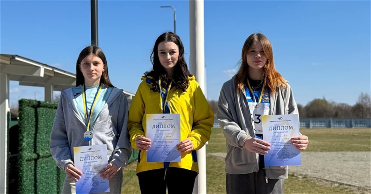 Переяславка Олена Самолюк виборола перемогу на чемпіонаті України з метання диска серед дівчат U16