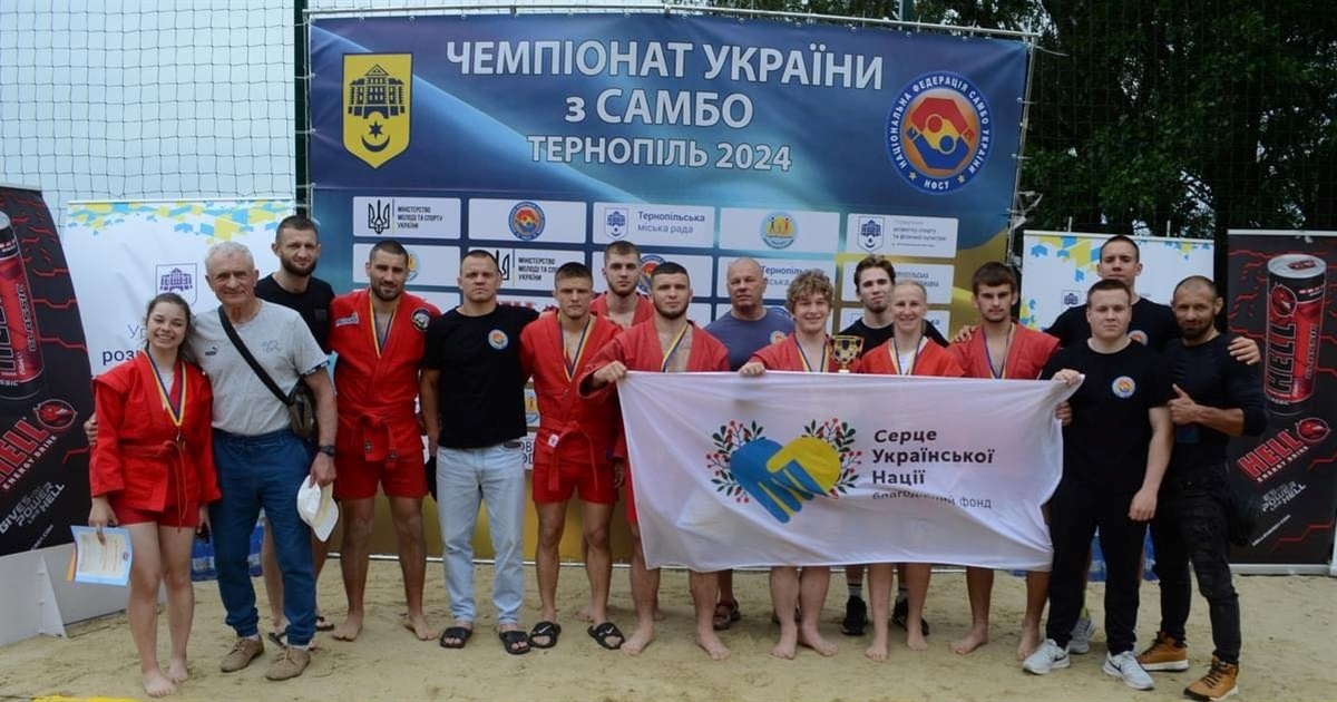 Нетішинські спортсмени вибороли призові місця на чемпіонаті України з пляжного самбо