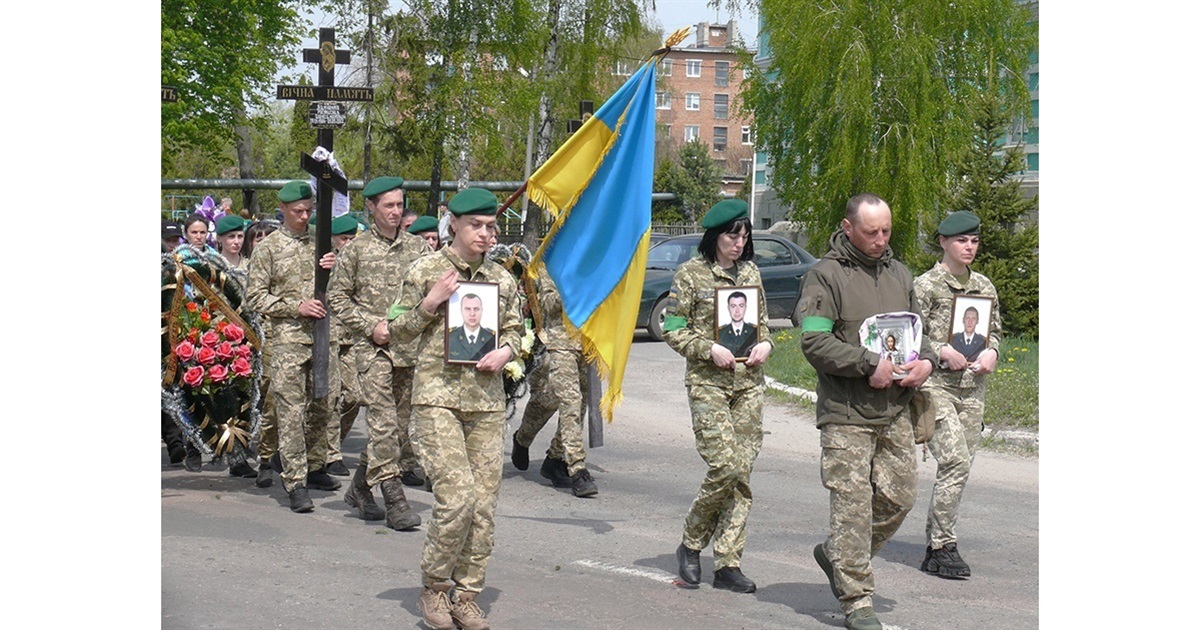 Білопільська громада провела в останню путь захисників України, які загинули, захищаючи нашу землю