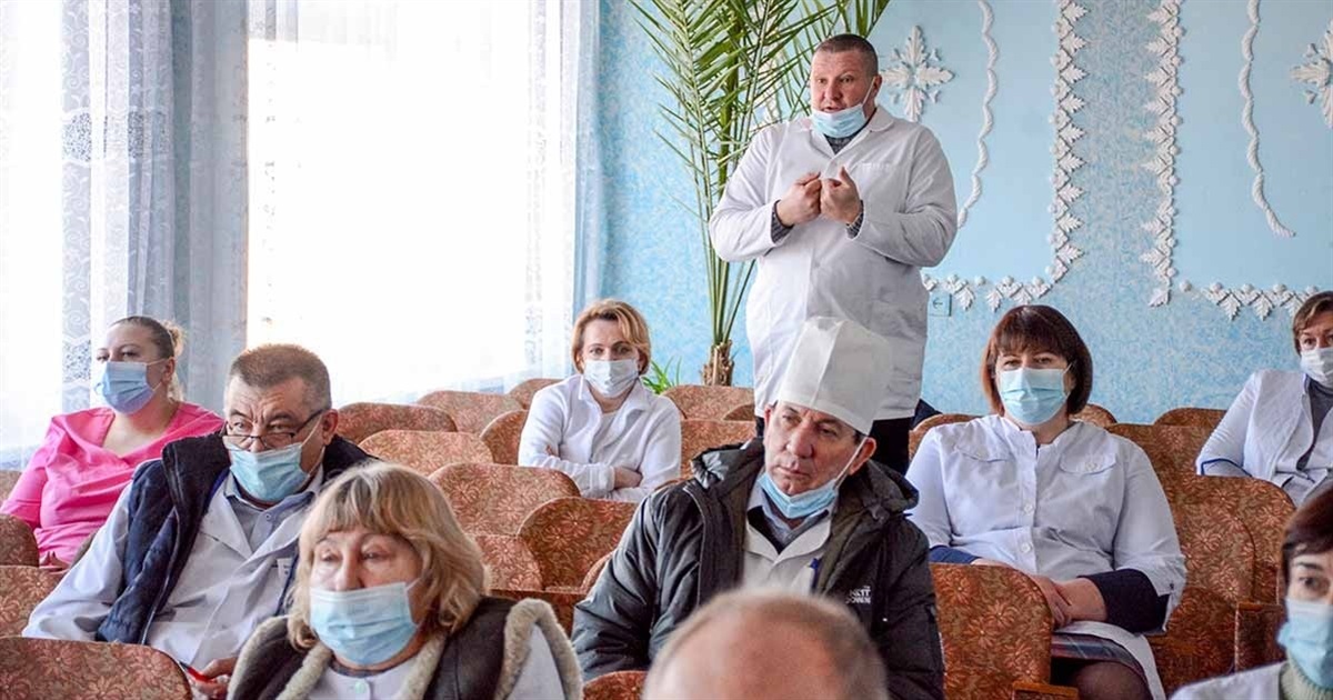 Заступник міністра охорони здоров’я Олексій Яременко: У Кагарлицькій лікарні є потенціал і резерви