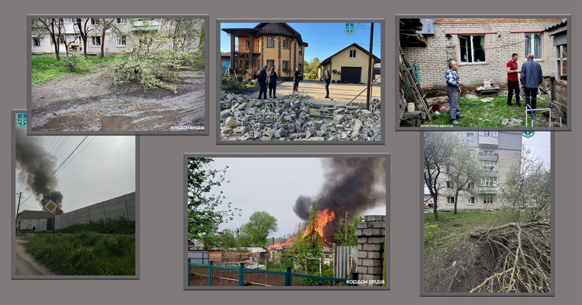 Наслідки обстрілів Білопільщини: двоє загиблих і четверо поранених за тиждень