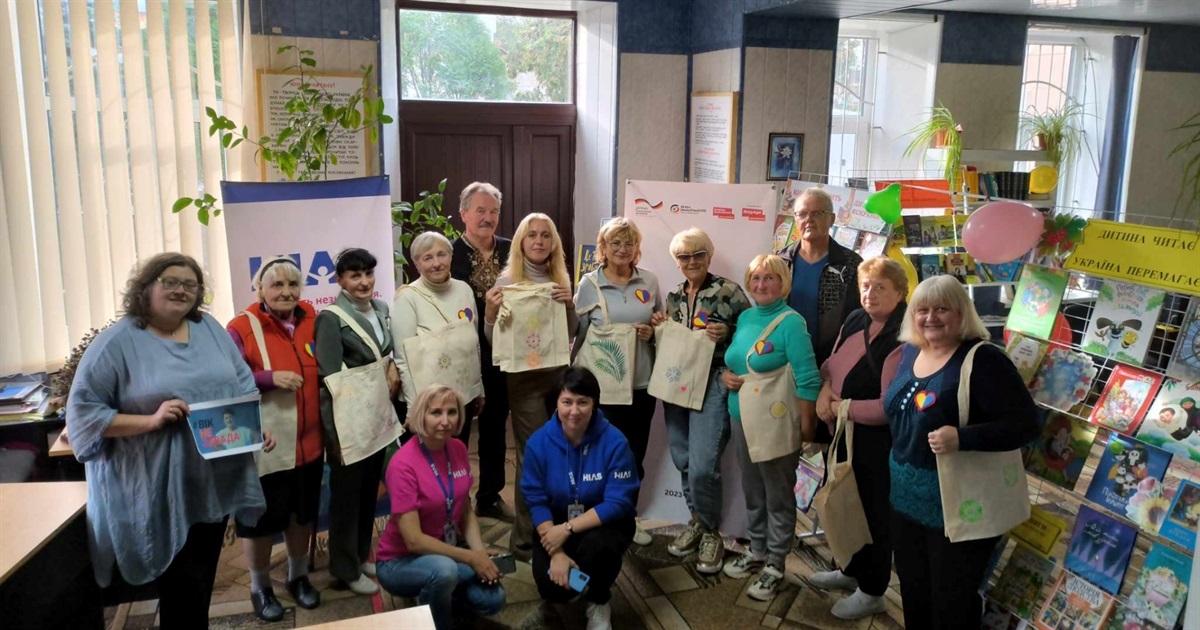 У Кіцмані відбувся захід для переселенців поважного віку