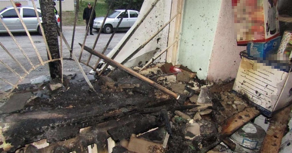 На Звягельщині чоловік підпалив магазин, щоб помститися його власнику