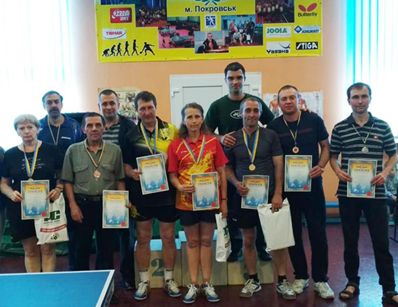 Тенісисти на чемпіонаті у Покровську демонстрували класну гру