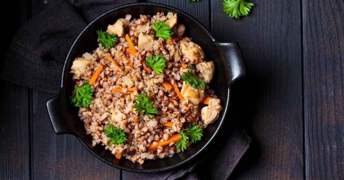 Рецепт дня: гречка з куркою