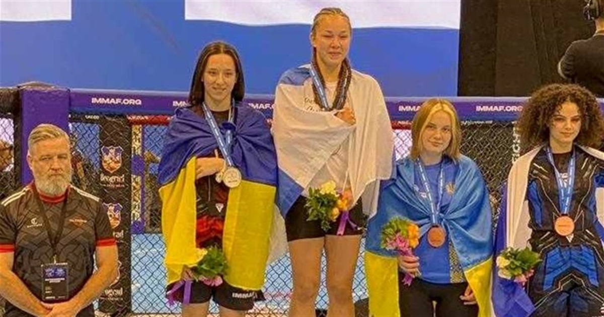 Спортсменка з Ізмаїла Діана Пойда отримала срібну медаль на чемпіонаті Європи з ММА (відео)