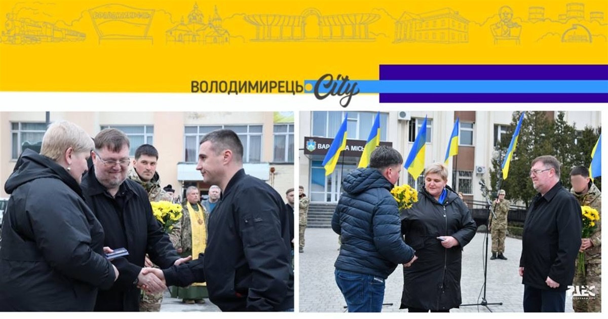 Двоє добровольців-воїнів з РАЕС отримали нагороди і розказали про мотивацію