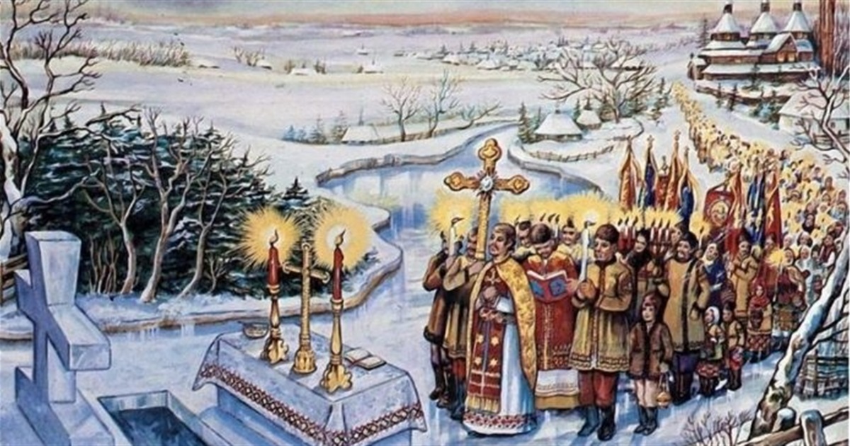 Водохреще за новоюліанським календарем - 6 січня