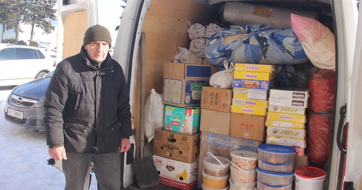 Із Калинівки відправили вантаж для українських воїнів