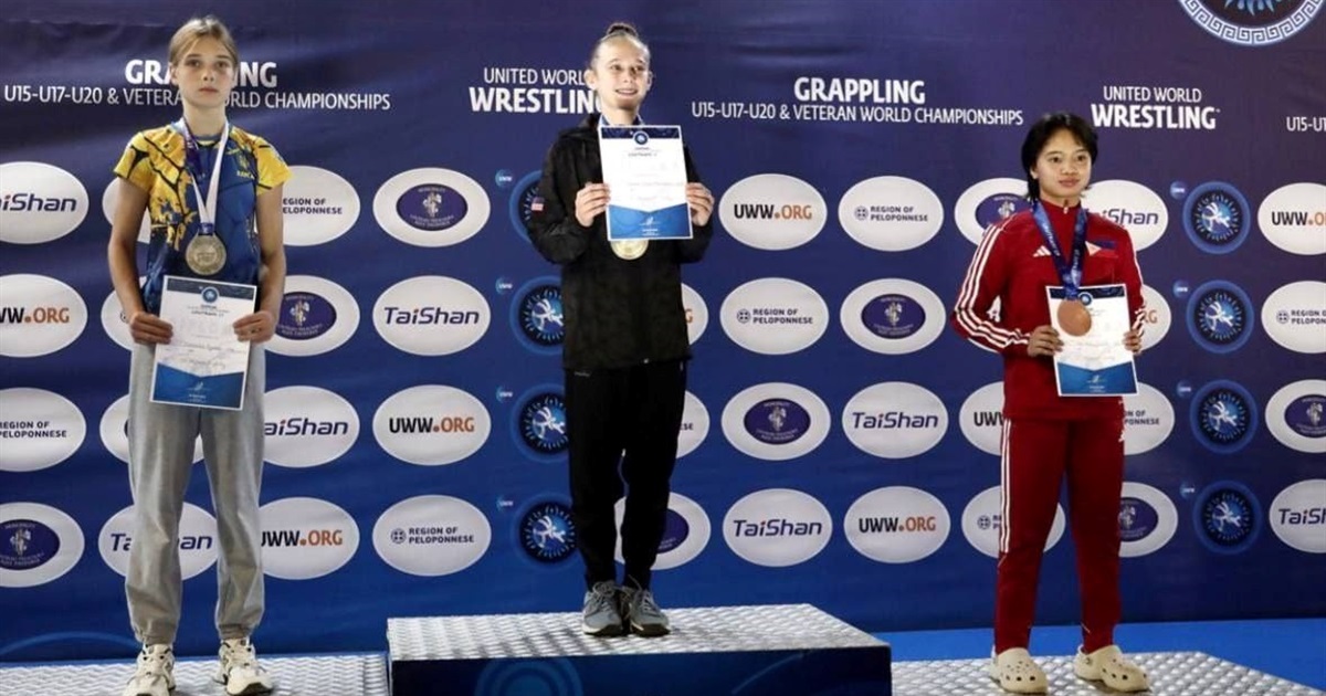 Переяславка Вероніка Примак виборола срібло й бронзу на чемпіонаті світу з греплінгу