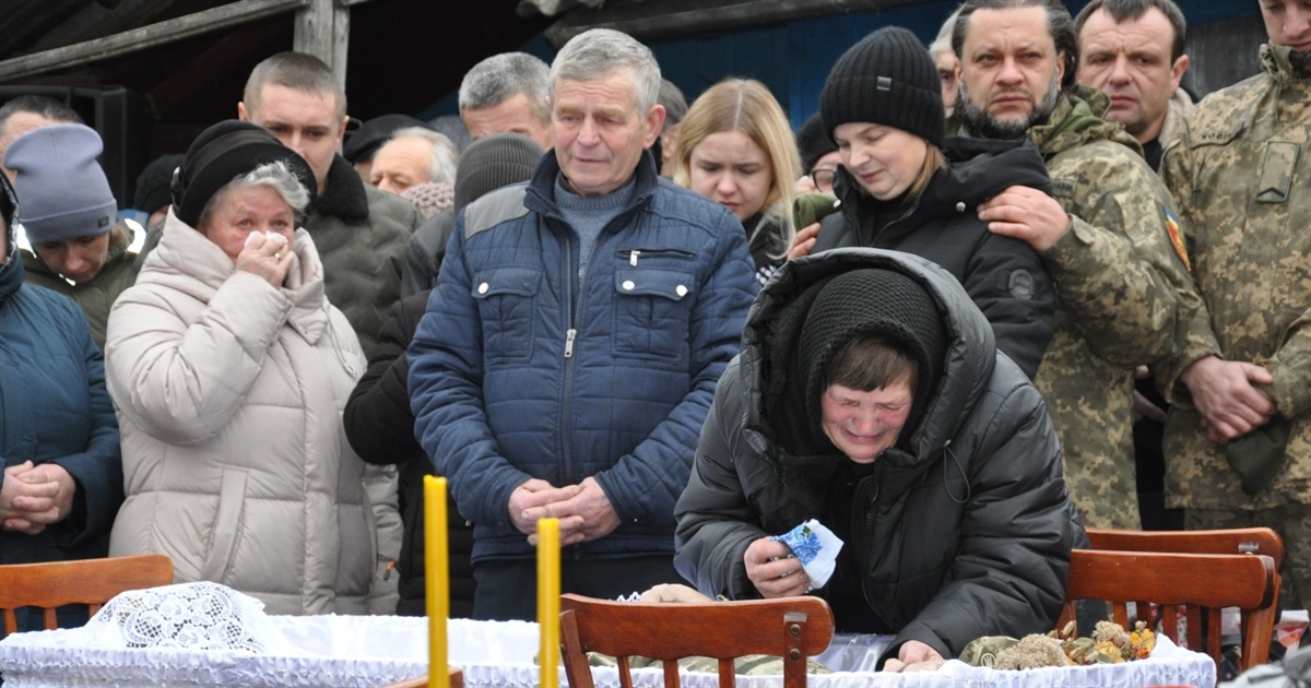 Звиняч-село, що на Чортківщині, провело в останню путь уже четвертого полеглого на війні односельця