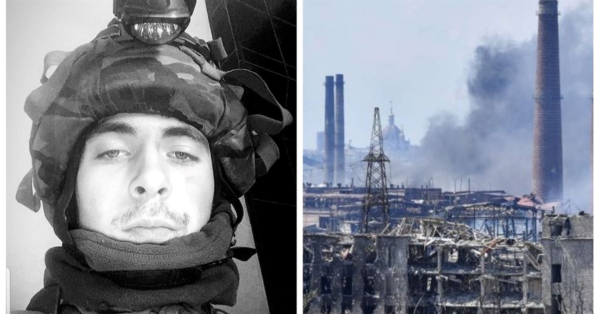 Жмеринчанин Марк із Маріуполя в переписці з батьком просить молитися за Азовсталь