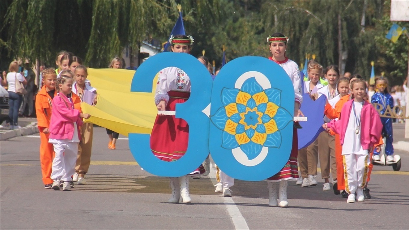 Калинівка відсвяткувала 30-річчя відновлення незалежності України: як це було