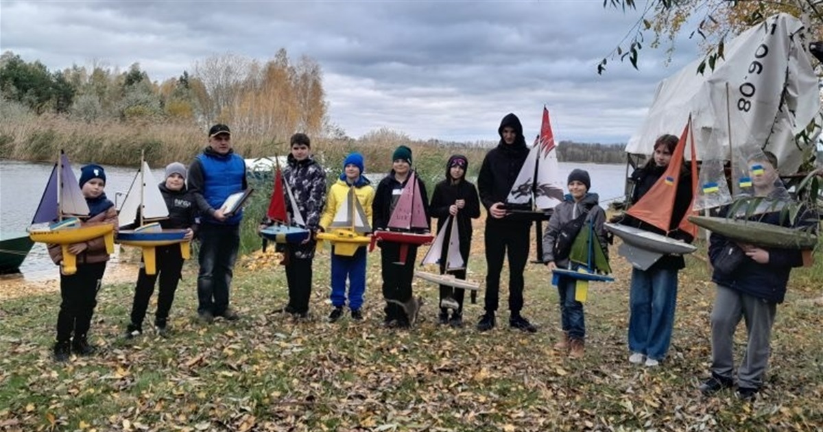Судномодельні змагання вітрильних яхт «Переяславські вітрила – 2023»: чиї моделі яхт були найшвидші?