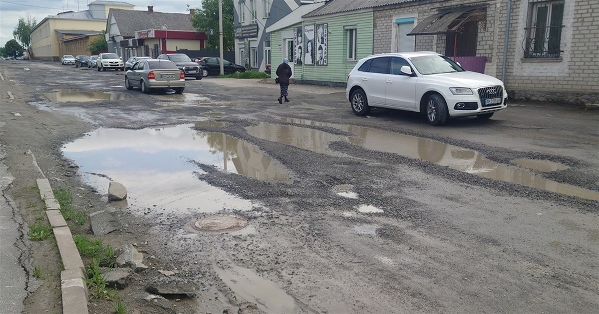 Ремонт вулиці Лесі Українки у Звягелі: огляд будівельного майданчика