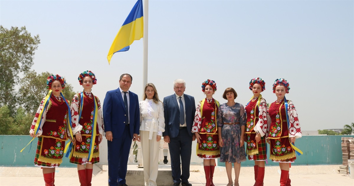 У Дубаї та Абу-Дабі відбулися церемонії підняття Державного прапора України